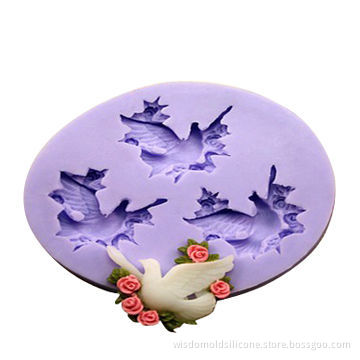 Silicone Fondant Mold, Made of 100% Food Grade Silicone